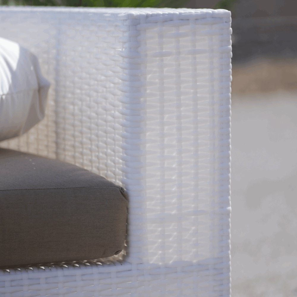 Half-Round Rattan Sofa – Seats 6, Canadian-Made with Sunbrella Cushions - Image 4