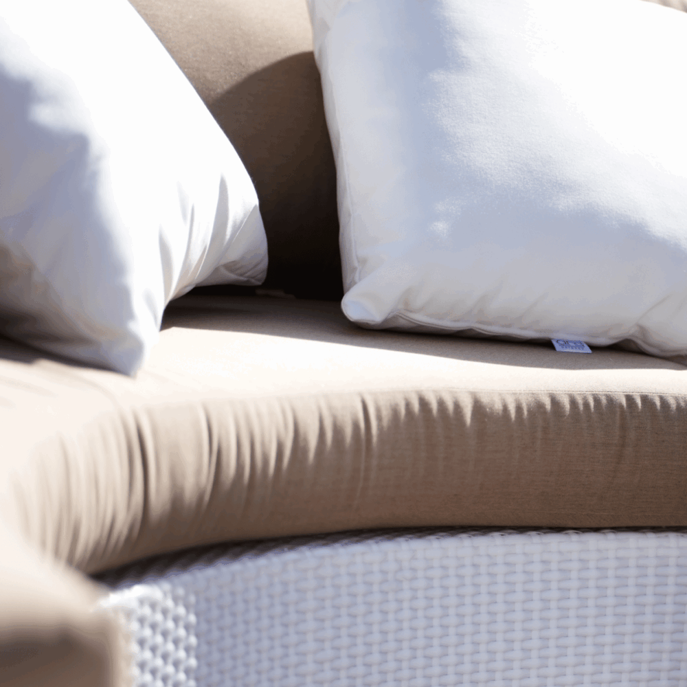 Half-Round Rattan Sofa – Seats 6, Canadian-Made with Sunbrella Cushions - Image 7